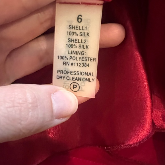 Calvin Klein Halter swing Red Dress - Picture 4 of 8